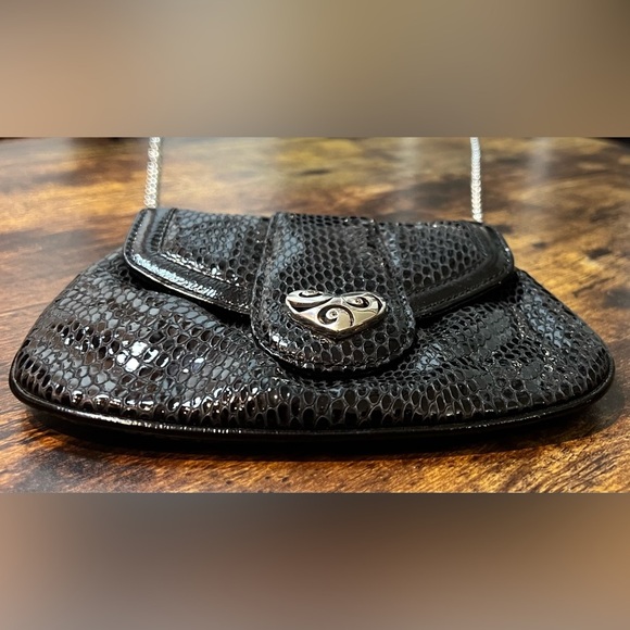 Brighton | women’s snakeskin look, leather mini-handbag. - Picture 6 of 16